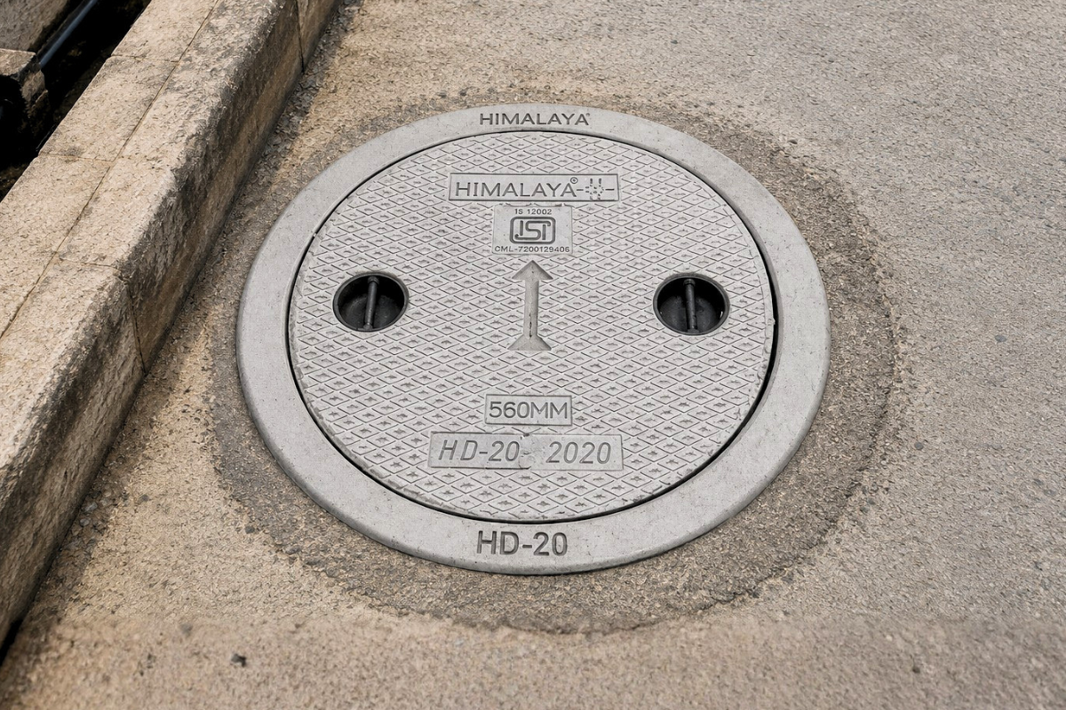 Round Frame Round Cover