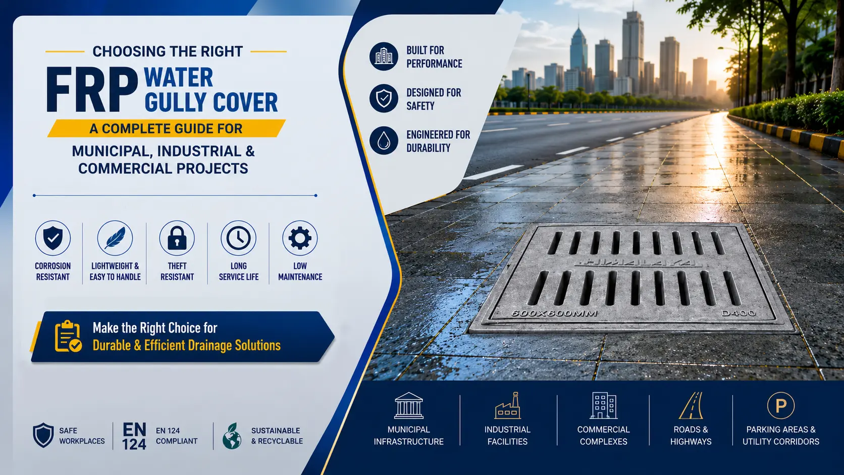 FRP Water Gully Cover