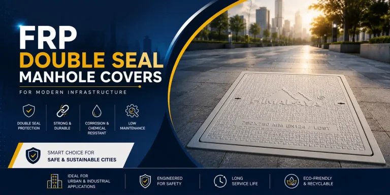 Why FRP Double Seal Manhole Covers Are Essential for Modern Infrastructure