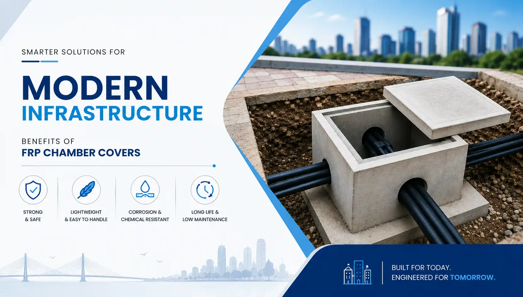 Benefits of FRP Chamber Covers