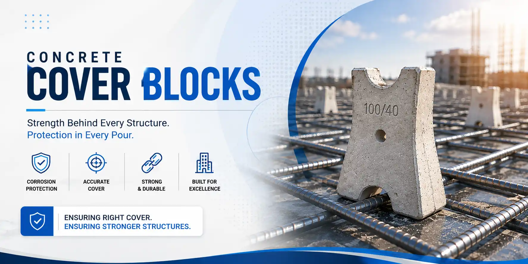Concrete Cover Blocks