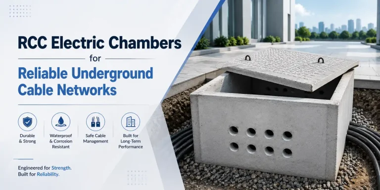 RCC Electric Chambers for Reliable Underground Cable Networks