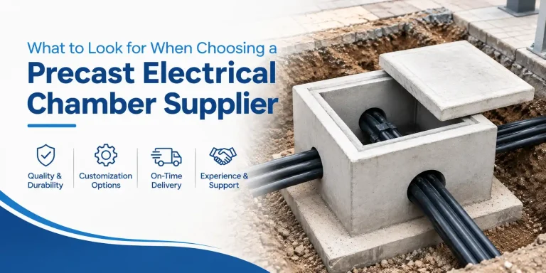 What to Look for When Choosing a Precast Electrical Chamber Supplier